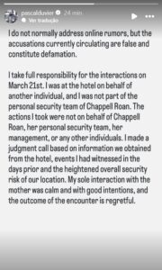 Segurança de Jorginho Rompe o Silêncio Sobre Choro da Enteada e Cita Chappell Roan