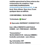 Susto no Edifício Touring: Incêndio em Contêiner Não Afeta Prédio Histórico, Diz Prefeito